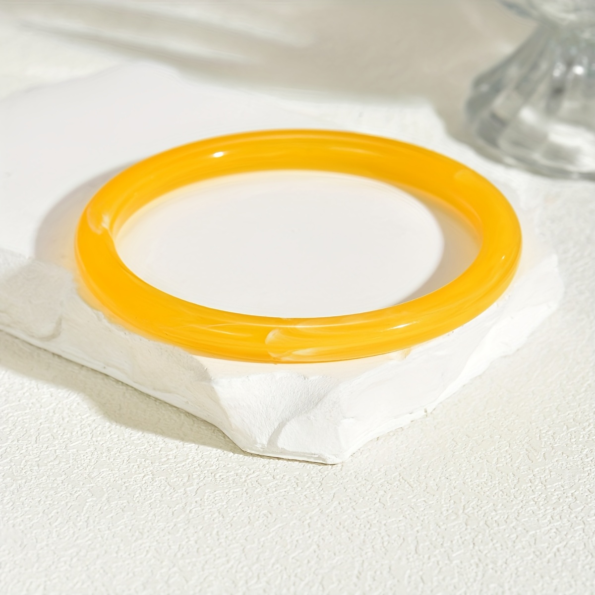 Colorful Layered Bohemian Acrylic Bangle Bracelet